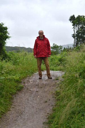 David Draper, Cabinet Member for Leisure and Tourism at Ranmore BMX track