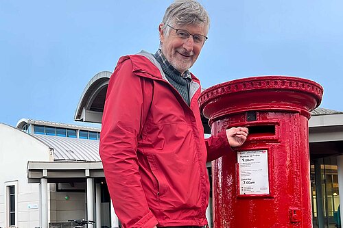 Nick Wright post box