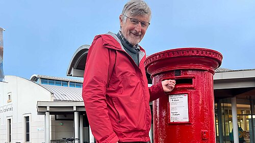 Nick Wright post box